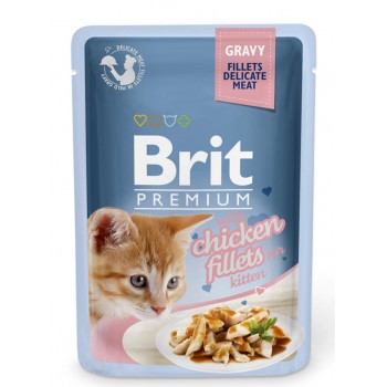 BRIT PREMIUM ΓΑΤΑΣ KITTEN GRAVY ΚΟΤΟΠΟΥΛΟ 85gr BRIT PREMIUM ΓΑΤΑΣ KITTEN GRAVY ΚΟΤΟΠΟΥΛΟ 85gr